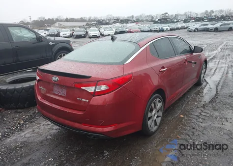 2013 Kia Optima Sx from USA, damaged, VIN 5XXGR4A69DG141894